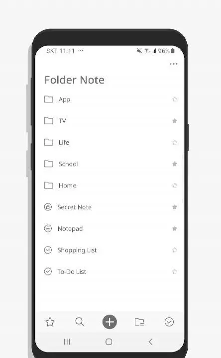 FolderNote - Notepad, Notes - скриншот 1