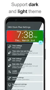 Виджет DIGI Clock Plus - скриншот 7