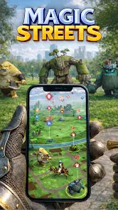 Magic Streets: GPS RPG Go Game - скриншот 8