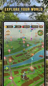 Magic Streets: GPS RPG Go Game - скриншот 1