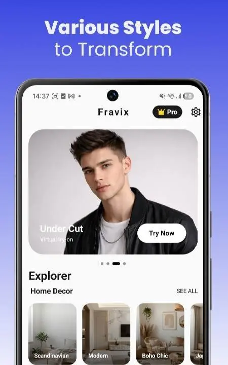 Fravix - AI Photo Generator - скриншот 4
