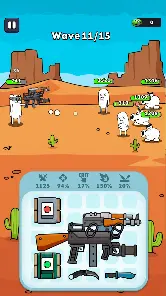 Gun Hero ― 2D игры-стрелялки - скриншот 1