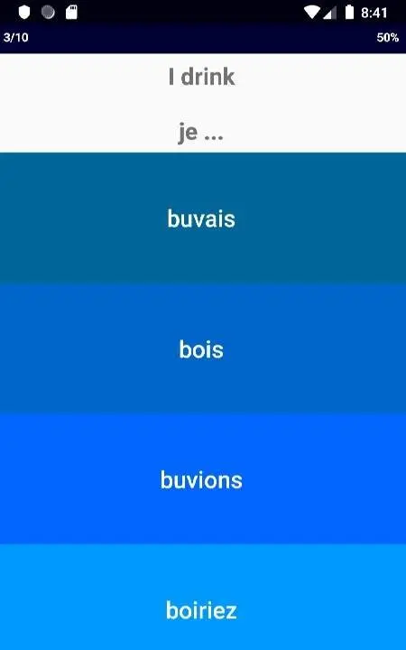 French Verb Blitz Pro - скриншот 4