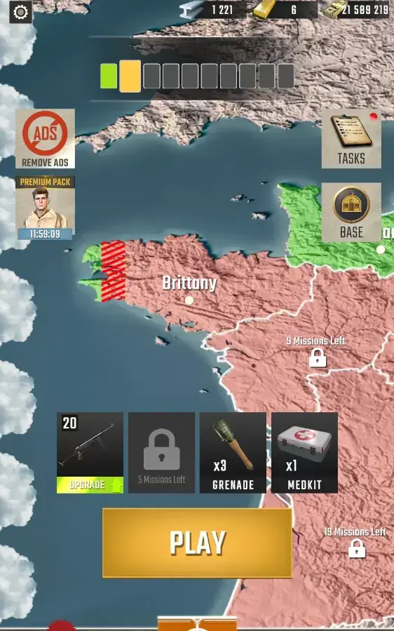 Frontline Heroes: Военные игры - скриншот 2