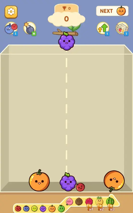 Fruit Merge: Juicy Drop Game - скриншот 3