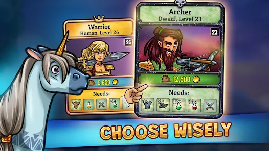 Hero Park: Shops & Dungeons - скриншот 1