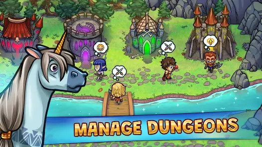 Hero Park: Shops & Dungeons - скриншот 4