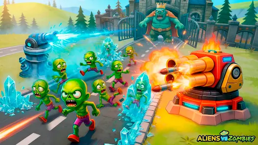 Aliens vs Zombies: Invasion - скриншот 6