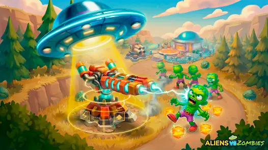 Aliens vs Zombies: Invasion - скриншот 7