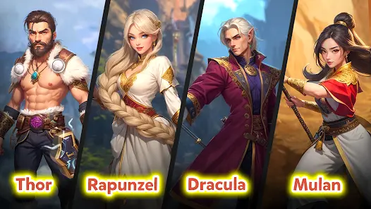 Tales & Dragons: Merge Puzzle - скриншот 6