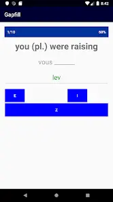 French Verb Blitz Pro - скриншот 6
