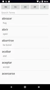 Spanish Verb Blitz Pro - скриншот 1