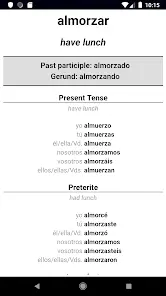 Spanish Verb Blitz Pro - скриншот 2