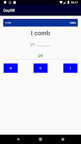 Spanish Verb Blitz Pro - скриншот 6