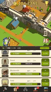 Medieval: Idle Tycoon Game - скриншот 1