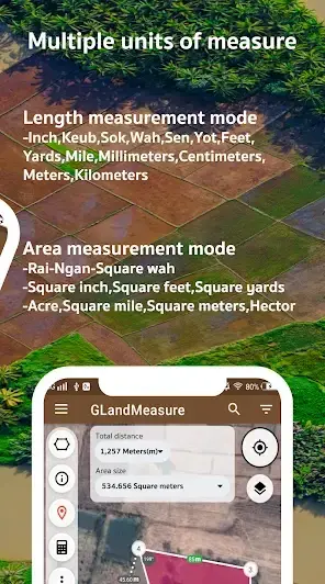 GLandMeasure - скриншот 2
