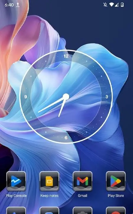 Glass Waves : Icon Mask for No - скриншот 1