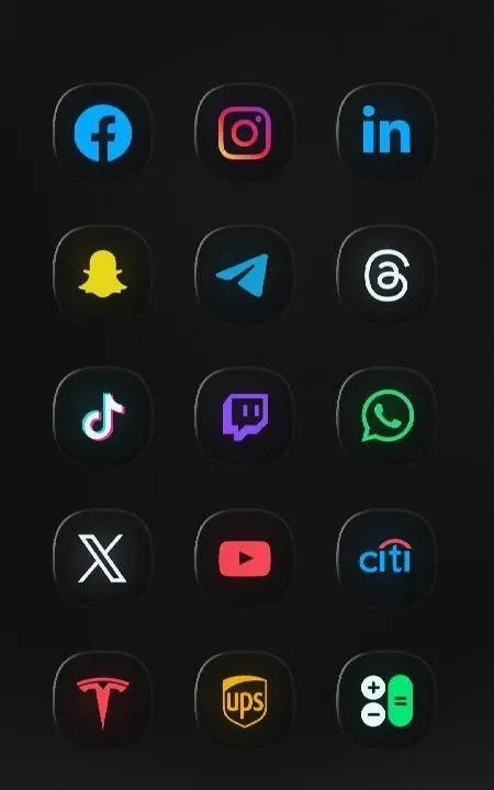 Glassify Color Icons - скриншот 1