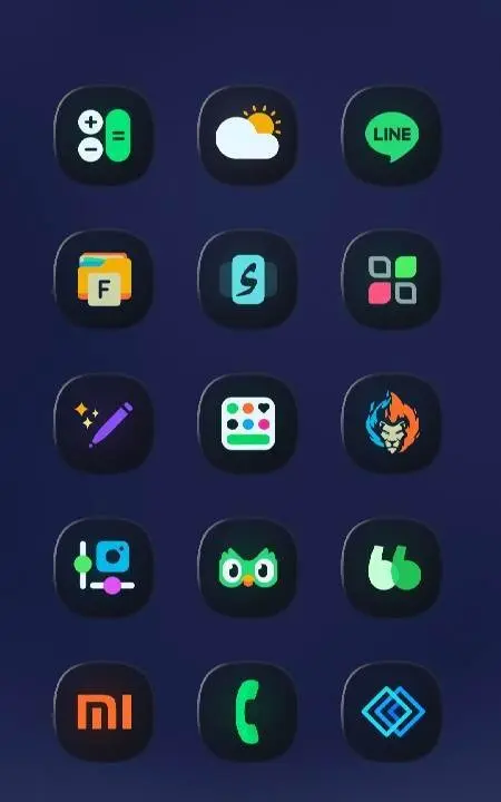 Glassify Color Icons - скриншот 2
