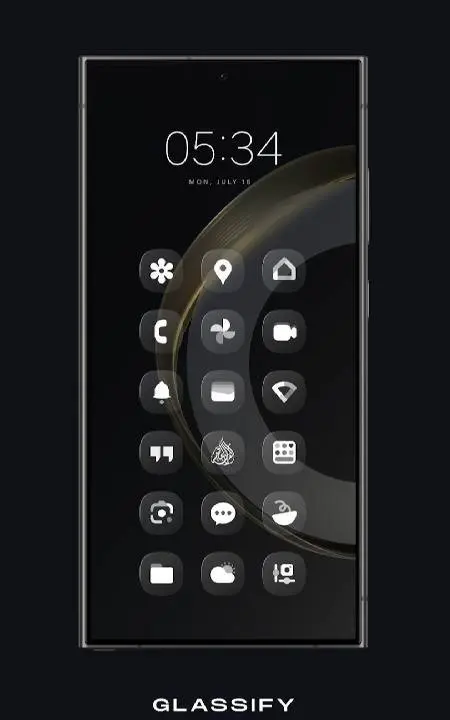 Glassify Icon Pack - скриншот 1