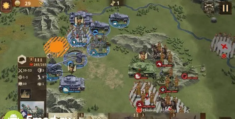 Glory of Generals 3 - скриншот 1