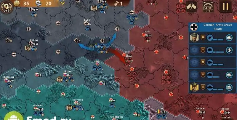 Glory of Generals 3 - скриншот 4