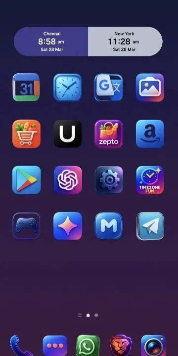 Glossy Glow Icon Pack - скриншот 1