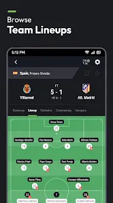 Futbol24 soccer livescore app - скриншот 3
