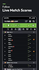 Futbol24 soccer livescore app - скриншот 6