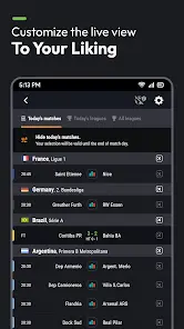 Futbol24 soccer livescore app - скриншот 7