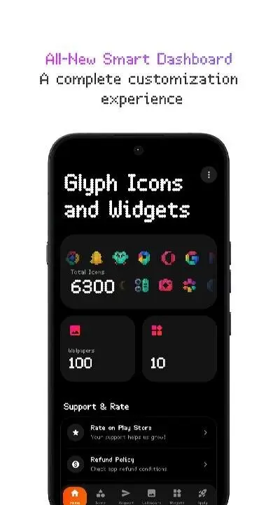 Glyph Icons and Widgets - скриншот 3
