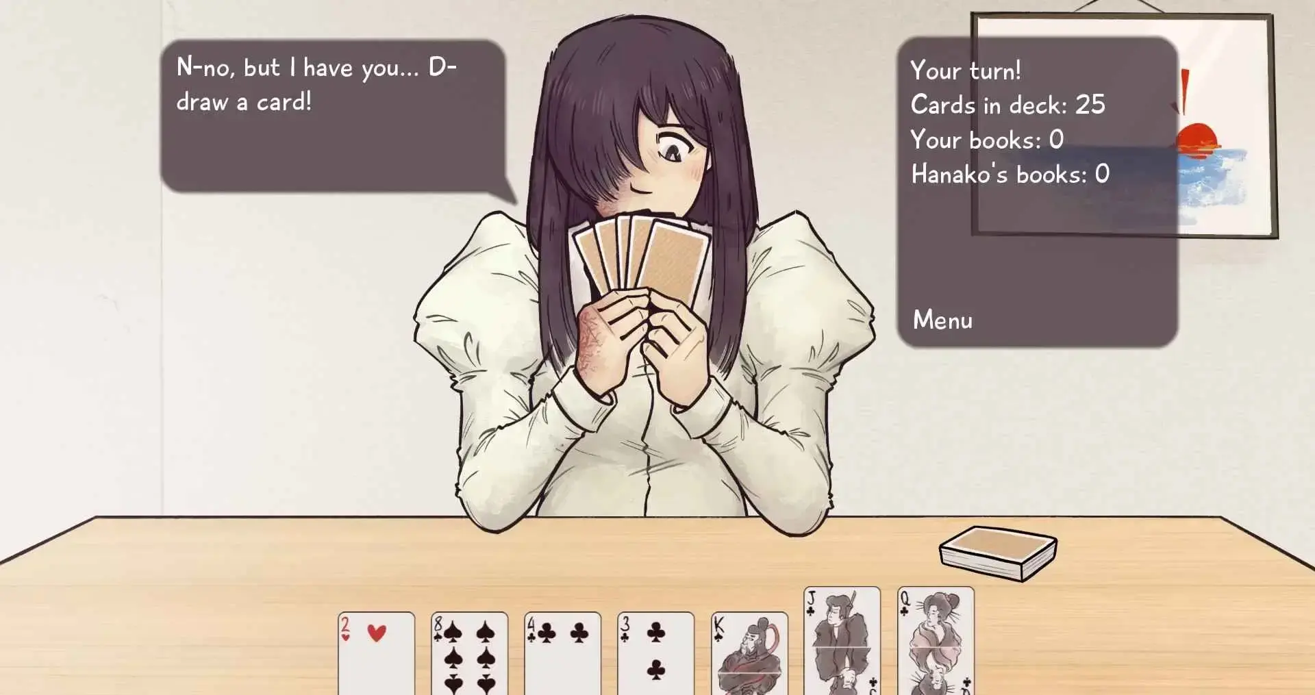 Go Fish With Hanako - скриншот 2