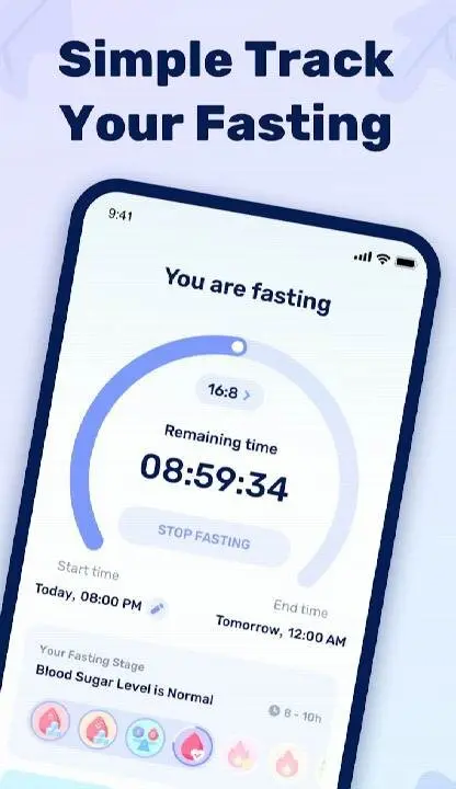 GoFasting Intermittent Fasting - скриншот 2