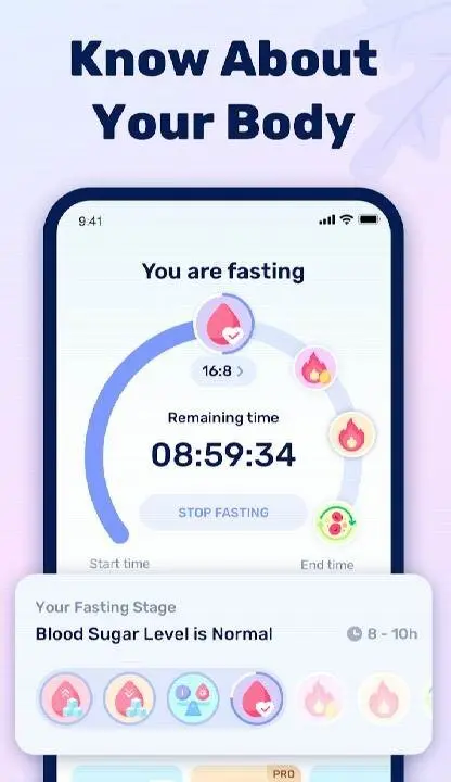 GoFasting Intermittent Fasting - скриншот 4