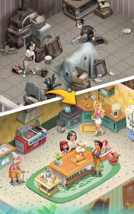 Gossip Harbor Merge Game - скриншот 2