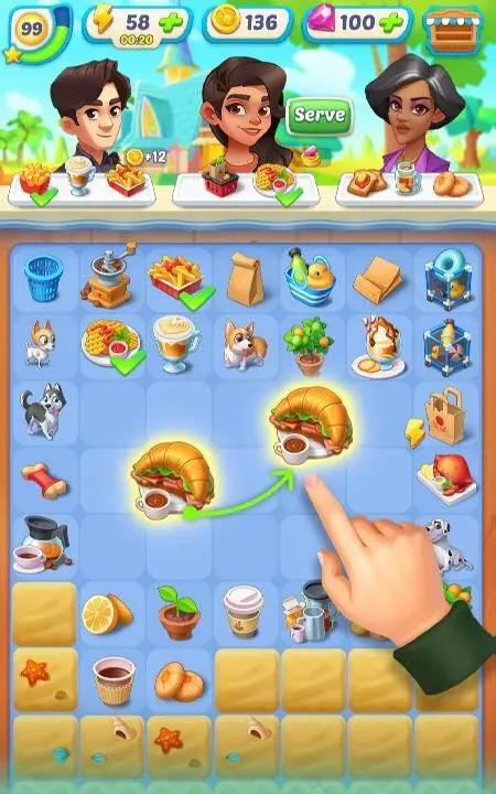 Gossip Harbor Merge Game - скриншот 4