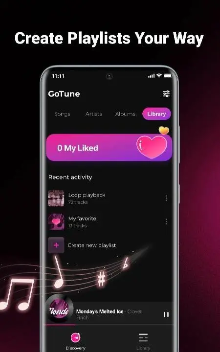 GoTune: MP3 Music - скриншот 3