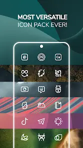 Reev Pro - Outline Icon Pack - скриншот 2