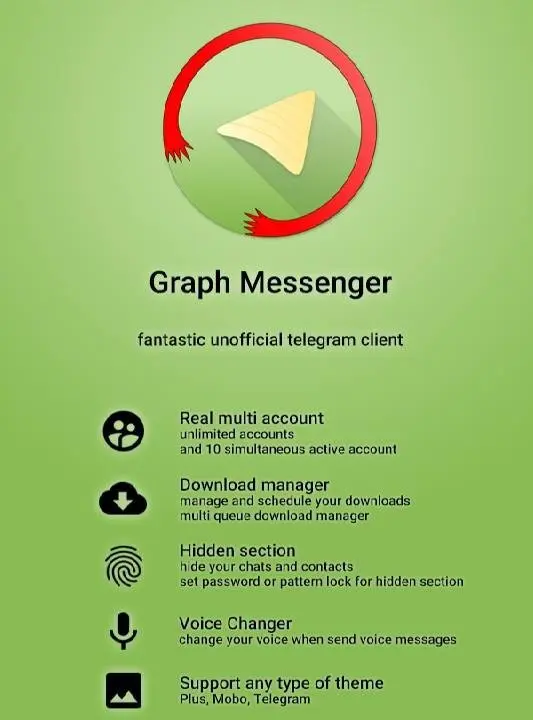 Graph Messenger - скриншот 1
