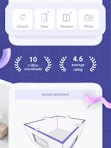 AR Plan 3D - Линейка, Рулетка - скриншот 9