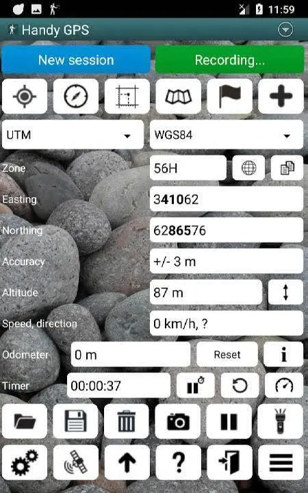 Handy GPS - скриншот 1