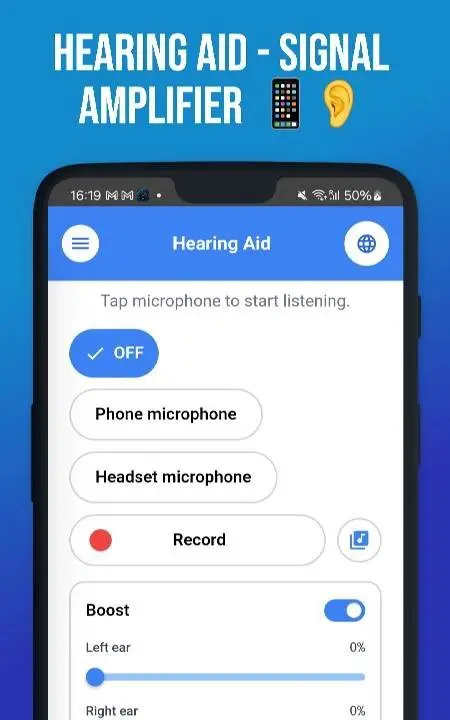 Hearing Aid - Signal Amplifier - скриншот 1