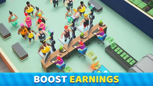Fitness Club Tycoon - скриншот 1