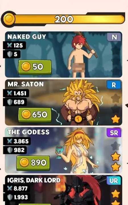 Hero Hero Clicker - Idle RPG - скриншот 1