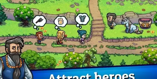 Hero Park: Shops & Dungeons - скриншот 1