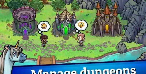 Hero Park: Shops & Dungeons - скриншот 5