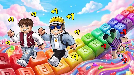 Keyboard Obby: ASMR Speed Run - скриншот 1