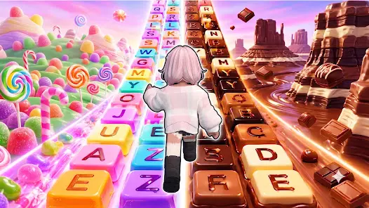 Keyboard Obby: ASMR Speed Run - скриншот 2