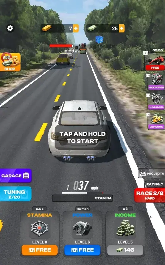 Highway Overtake - Car Racing - скриншот 2