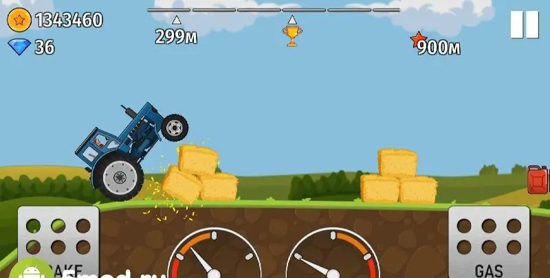 Hill Dash Racing: Russian Cars - скриншот 1